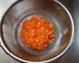 自家製しょうゆイクラと鮭の親子丼作り方3写真