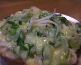 青ネギとシラウオのチーズトースト作り方5写真