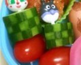リンゴの皮むき（チェック柄）お弁当に❤作り方19写真