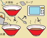 麺の力で天津メ～～ン？作り方4写真
