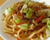 ささっと簡単♪焼きうどん〜醤油味作り方8写真