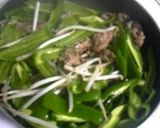 チンジャオロース風あんかけ焼きそば作り方4写真