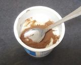 チョコヨーグルト作り方1写真
