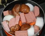 大根とランチョンミートのコンソメ煮作り方3写真