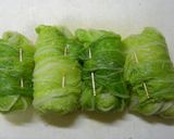白菜でライスロール作り方8写真