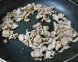 レンコンと豚肉の甘辛炒め✿作り方3写真
