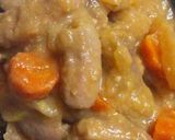 ウチの定番☆もつ煮込み味噌汁作り方8写真