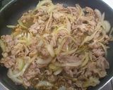 しょうが焼き丼☆温玉のせ作り方3写真