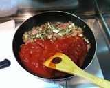 簡単！コクうまトマトクリームパスタ作り方4写真