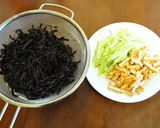 ブロッコリーの茎大活躍＊ひじきの煮物♫作り方1写真