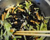 ブロッコリーの茎大活躍＊ひじきの煮物♫作り方2写真