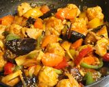 鶏ミンチ豆腐だんごパプリカ人参甘酢あん作り方5写真