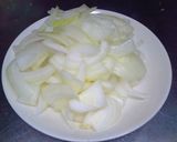 かぼちゃと玉ねぎの塩こうじ炒め作り方2写真