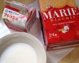 バレンタインに♡ビスケットケーキ作り方1写真