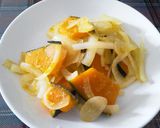 かぼちゃと玉ねぎの塩こうじ炒め作り方6写真
