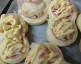 ハムと玉ねぎの総菜パン作り方8写真