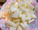 かぼちゃとりんごのパイ♪作り方1写真
