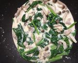 洋風じゃないチキンのクリームパスタ作り方7写真