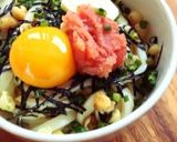 ☆明太釜玉うどん☆作り方2写真