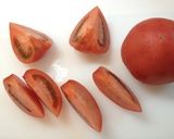 サッパリ☆豚肉とトマトの炒めもの☆作り方1写真