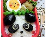 【✿簡単キャラ弁パンダ✿】作り方9写真