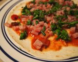 TORTILLA PIZZA作り方3写真