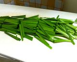 簡単☆箸が止まらなくなるニラの胡麻和え作り方1写真