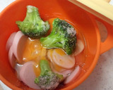 レンジで★魚肉ソーセージの卵とじ作り方1写真