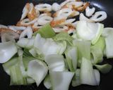すぐ出来る！ちくわと青梗菜の炒め物作り方3写真
