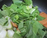すぐ出来る！ちくわと青梗菜の炒め物作り方4写真