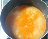 ピリ辛味噌汁作り方4写真