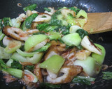 すぐ出来る！ちくわと青梗菜の炒め物作り方6写真