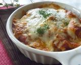 時短簡単♪ミートソース缶ｄｅパングラタン作り方7写真