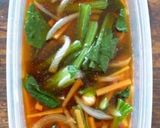 レンジで簡単 ご馳走野菜あんかけ中華そば作り方3写真