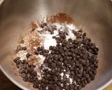 ダブルチョコアメリカンスコーン作り方1写真