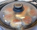 簡単!チーズがとろけるしいたけハンバーグ作り方8写真