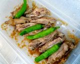 簡単♪レンジで♬鶏手羽とししとうの中華風作り方4写真