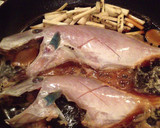 *ごぼうは絶対入れて！＊カワハギの煮付け作り方2写真