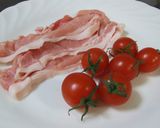 お弁当にも★可愛いミニトマトの豚肉まき作り方1写真