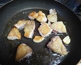 ガーリックチキンクリーム仕立て作り方3写真