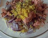 レモン風味のサーモンサラダ作り方6写真