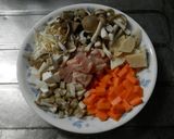 秋！鶏ごぼうきのこの炊き込みご飯作り方4写真