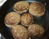 甘酢ネギソースのふっくらハンバーグ作り方4写真