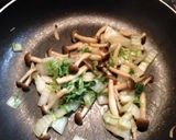 白菜としめじの醤油マヨ和え作り方4写真