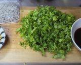 簡単！かぶの葉の炒め煮作り方1写真