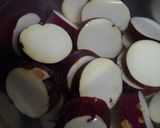 さつまいもと舞茸の煮物作り方2写真