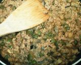 焼き肉のたれで簡単麻婆なす丼！作り方3写真
