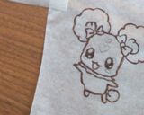 デコチョコ☆プリキュアバースデーケーキ作り方1写真