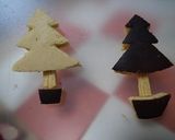 クリスマスツリーのケーキ作り方12写真