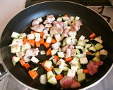 チキンとお野菜のトマトクリームソテー♪作り方5写真